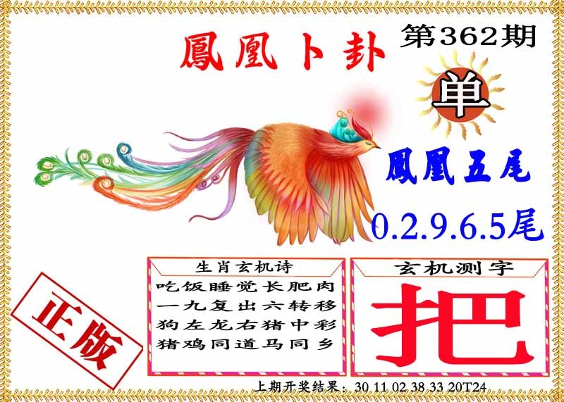 362期凤凰卜挂[图]