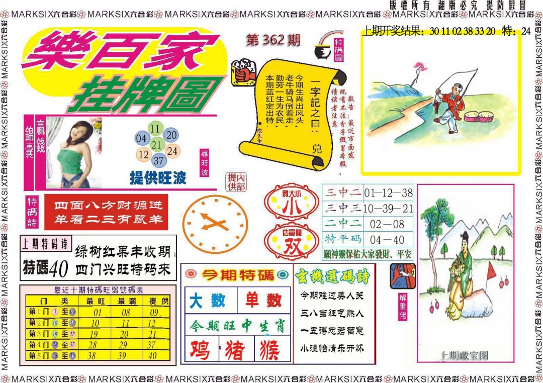 362期乐百家挂牌图[图]
