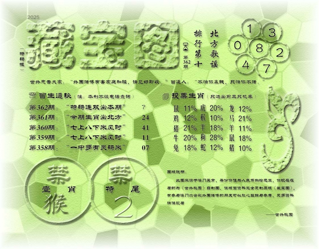 362期老《藏宝图》[图]