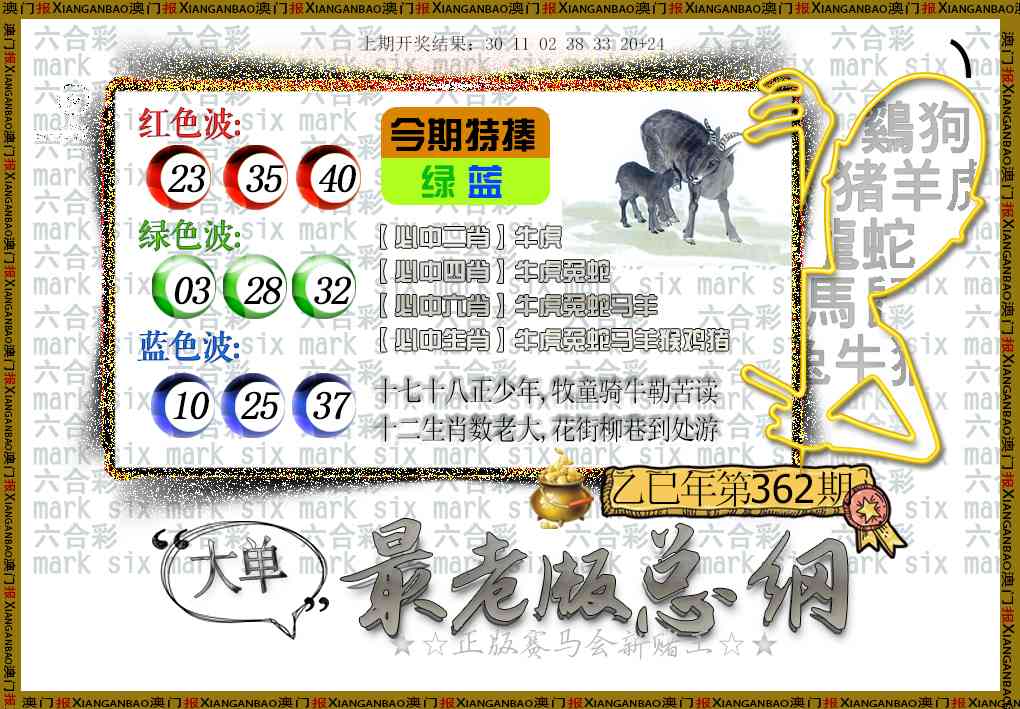 362期最老版总纲[图]