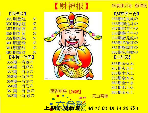 362期黄财神[图]