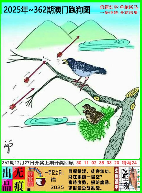 362期澳门跑狗无痕版[图]