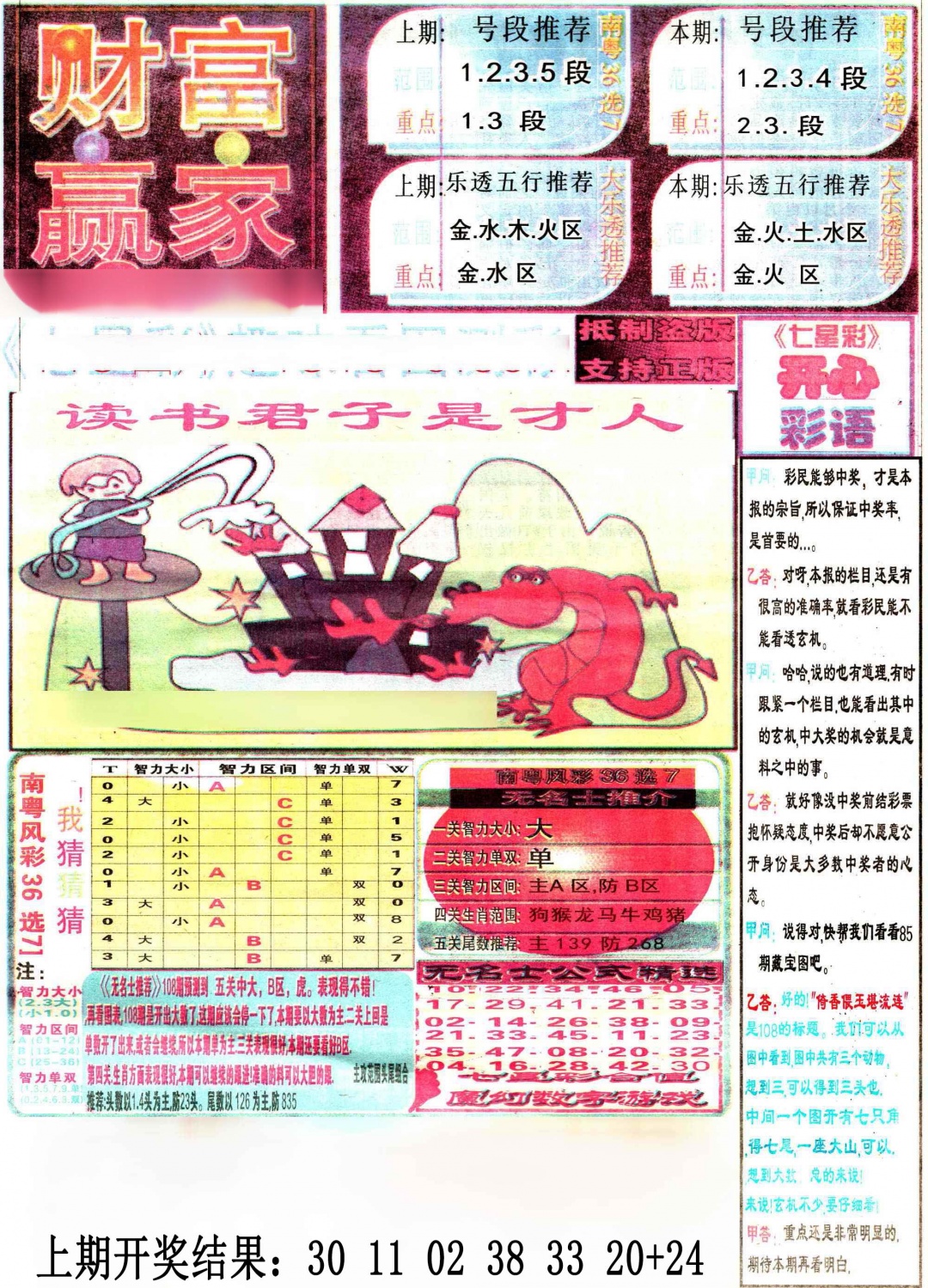 362期七星彩图(高清)[图]