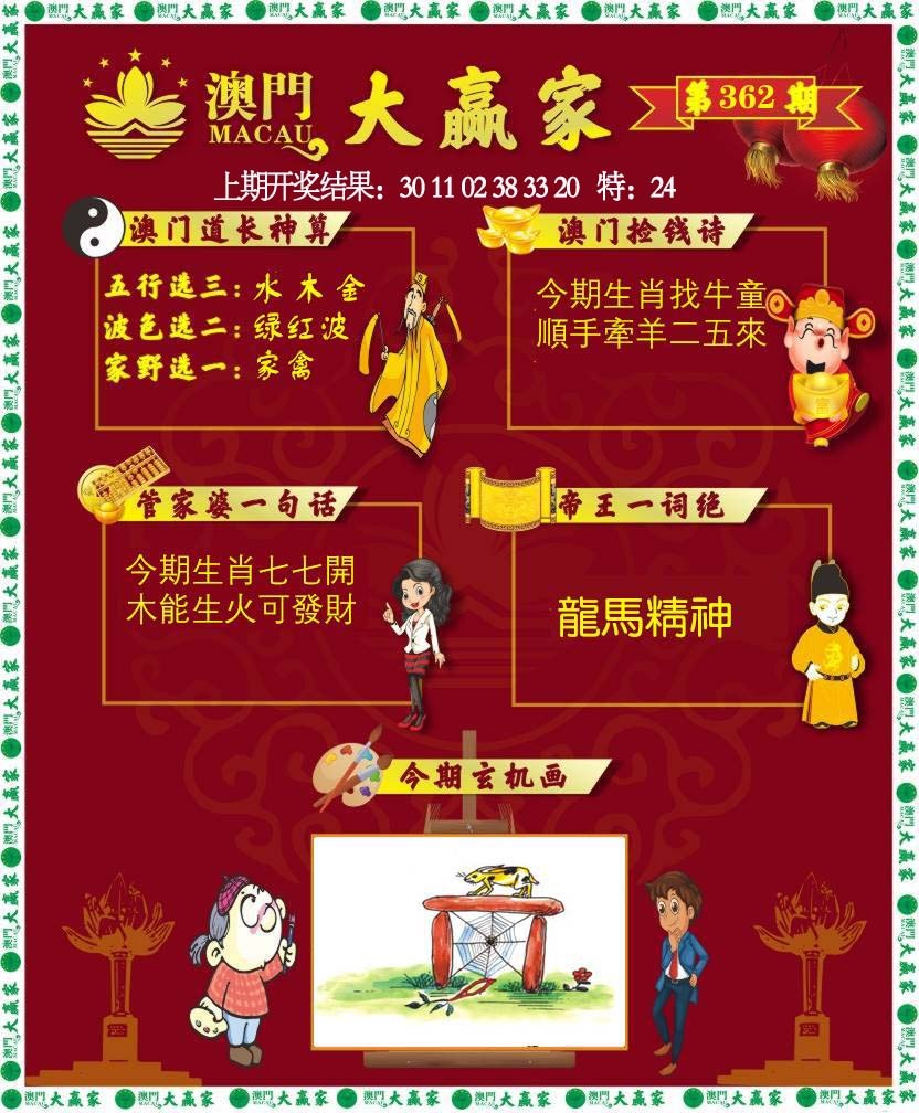 362期大赢家[图]