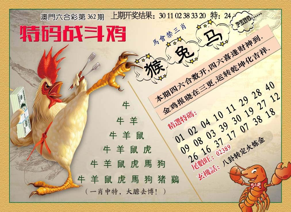 362期特码战斗机[图]