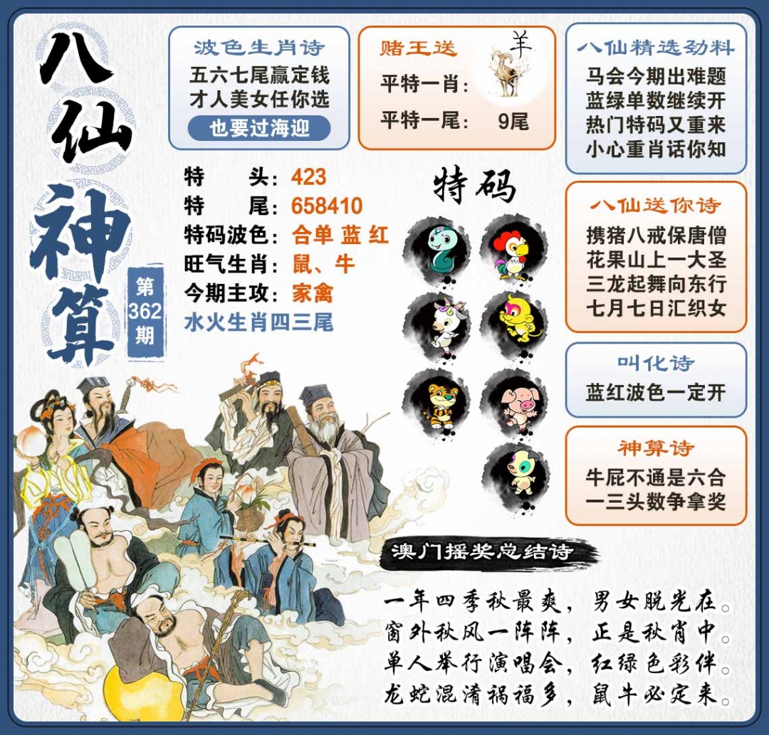 362期八仙神算[图]