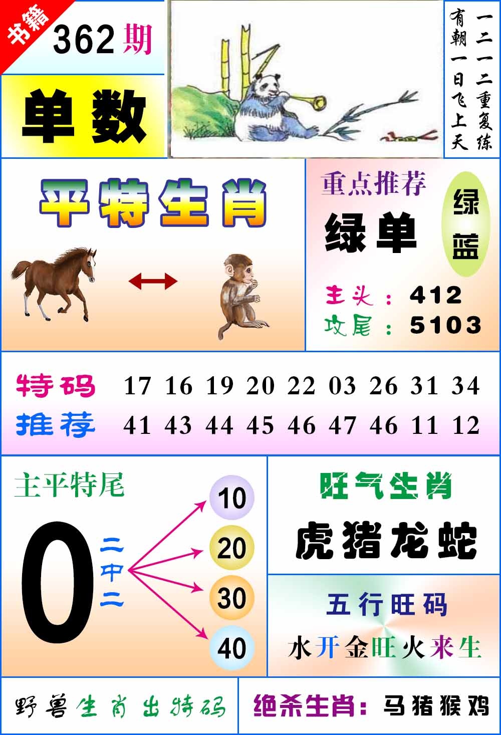 362期澳门风水平特[图]