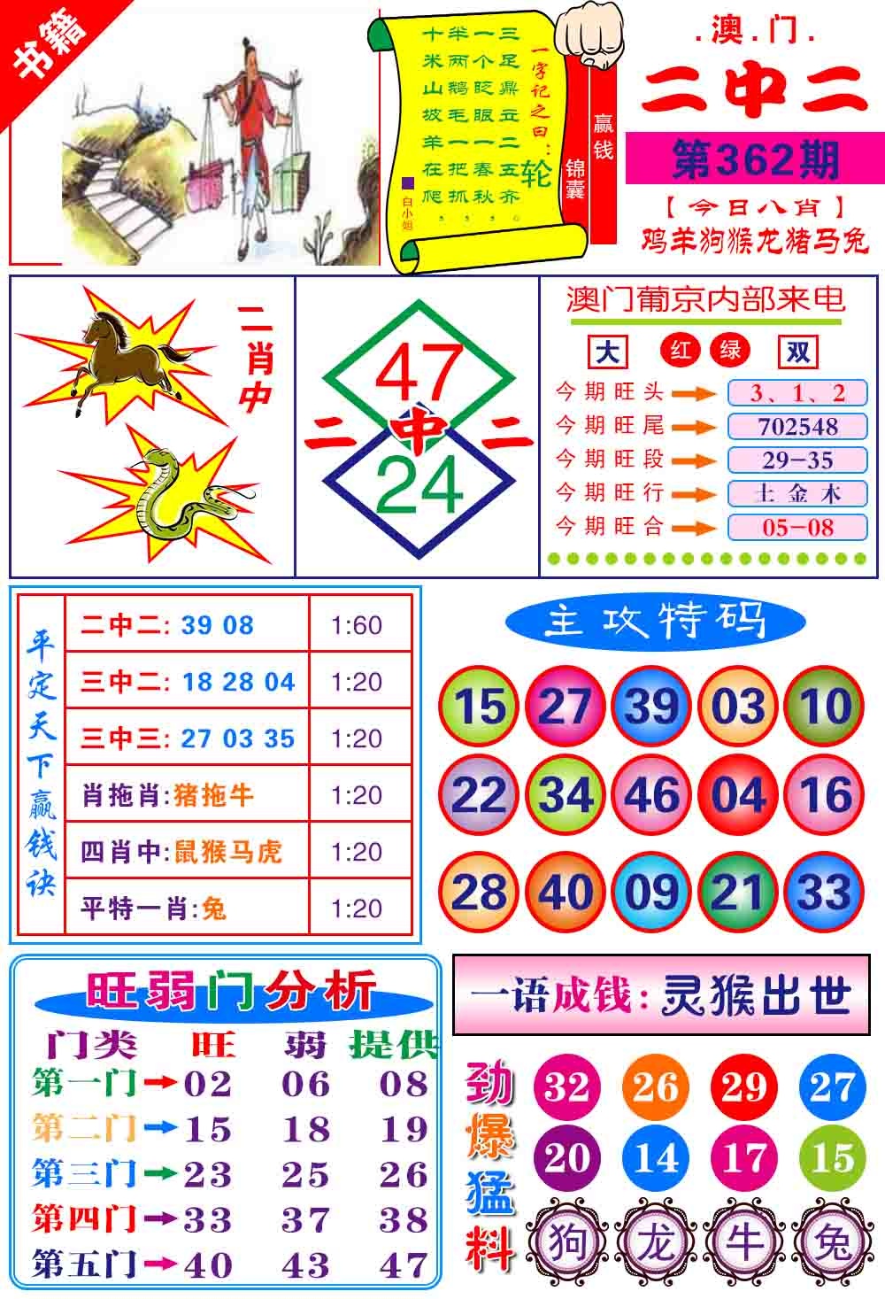 362期澳门平天下[图]