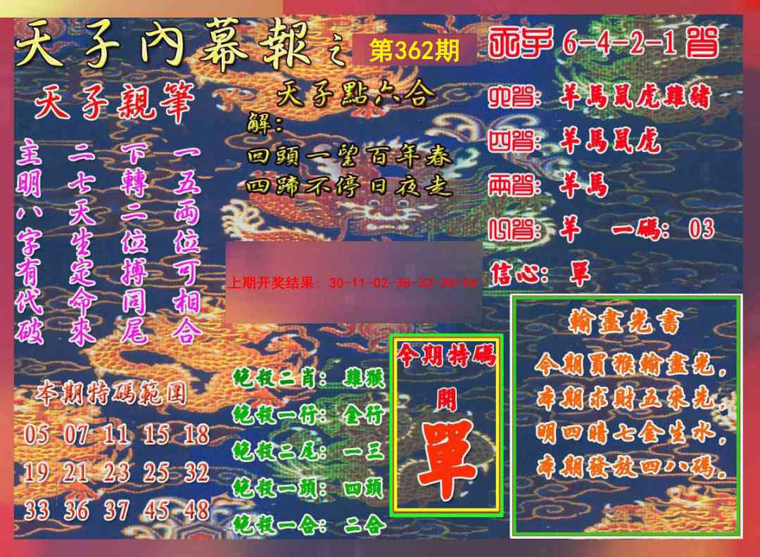 362期天子内幕报A[图]