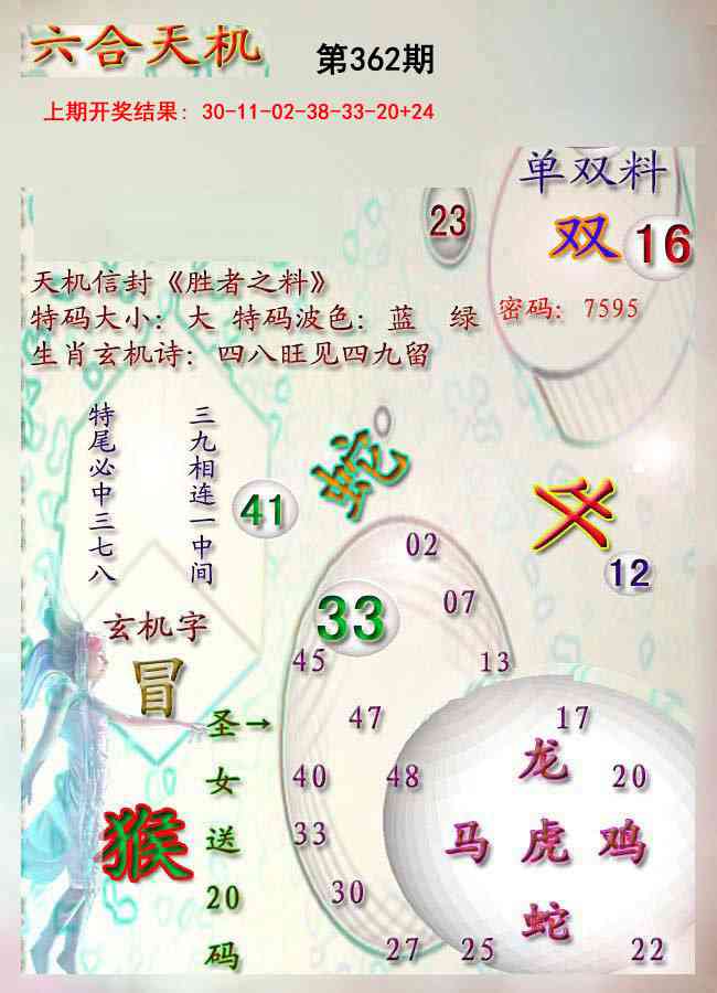 362期天机报[图]