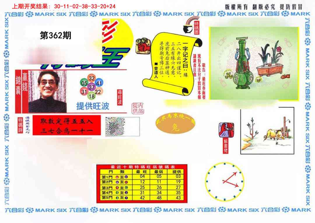 362期特码王(信封)[图]