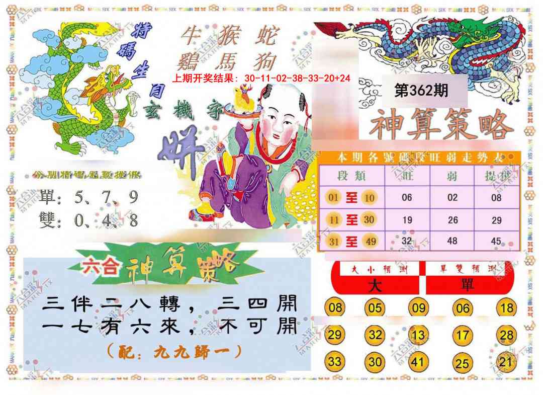 362期神算策略[图]