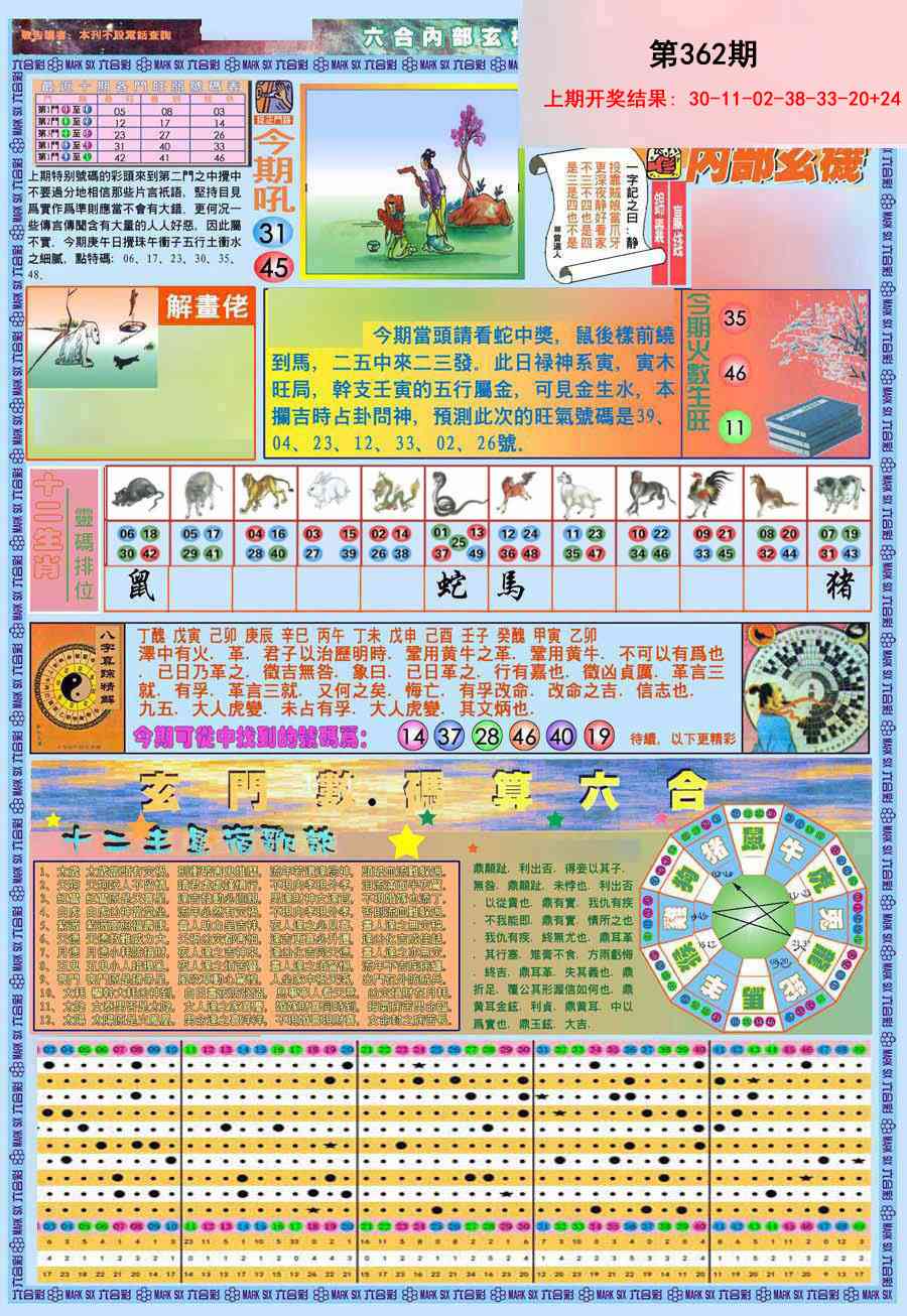 362期(新版)内部玄机A[图]